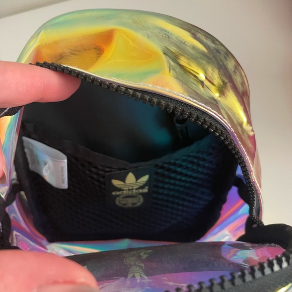 🧡ADIDAS- Originals Mini Clear Backpack Radiant Medallic, Brand New - Picture 5 of 8